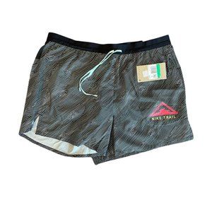 Nike Men's Flex Stride Trail Running Shorts 5" Dri Fit Size XL #DJ0588-010 NWT